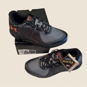 Under Armour UA Charged Bandit Trail GTX Men’s 10.5 Black Waterproof Trail Shoes